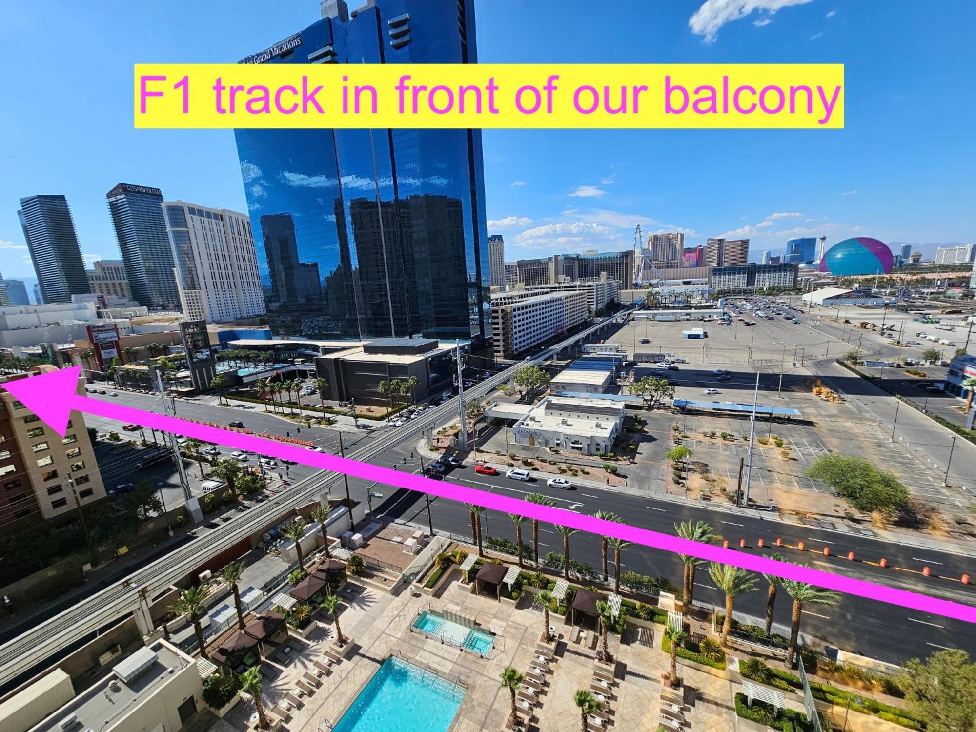 Strip & Sphere View - Separate Living Room - 2 Full Bath - Full Kitchen - Balcony - 900 Sqft - Mgm Signature Las Vegas Extérieur photo